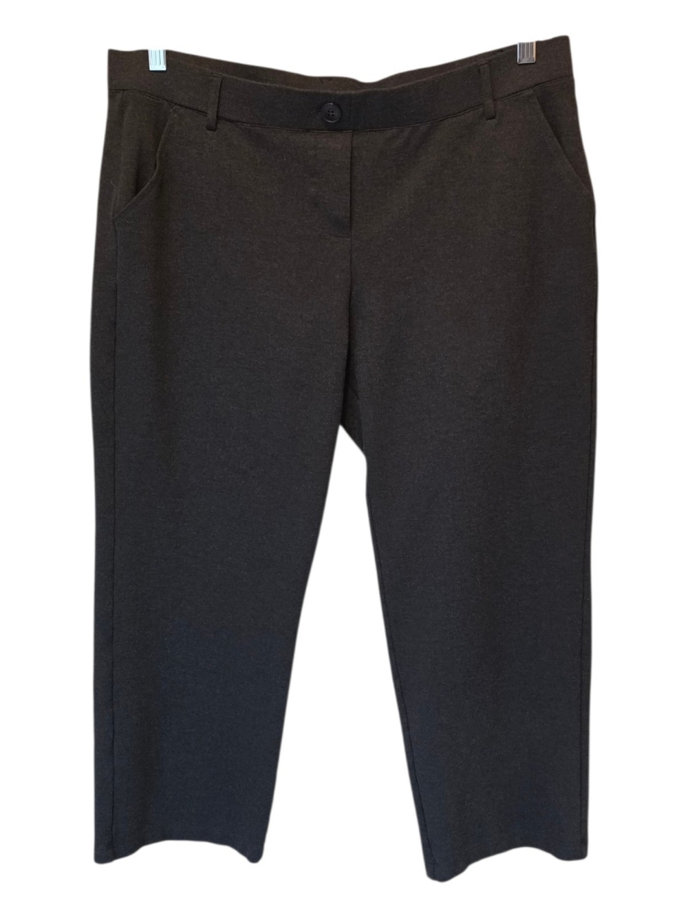 Women's Charcoal Gray Ankle Pants Size XXL